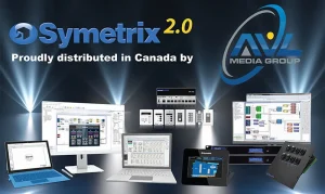 Symetrix AVL Media Group promotional banner